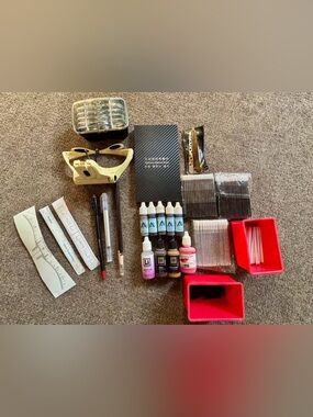 Lot of eyebrow and lip PMU